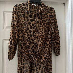 DR2 Animal Print Blouse